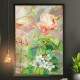 Quadro Decorativo Pintura Floral