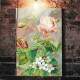 Quadro Decorativo Pintura Floral