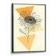 Quadro Decorativo Floral Girassol com Figuras Geom�tricas