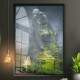Quadro Decorativo Montanha de Est�tua