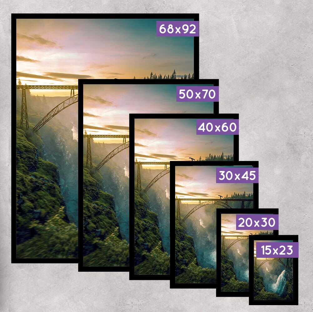 Quadro Decorativo Paisagem Ponte