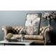 Quadro Decorativo Collage Flowers Costas de Mulher com P�talas de Flores