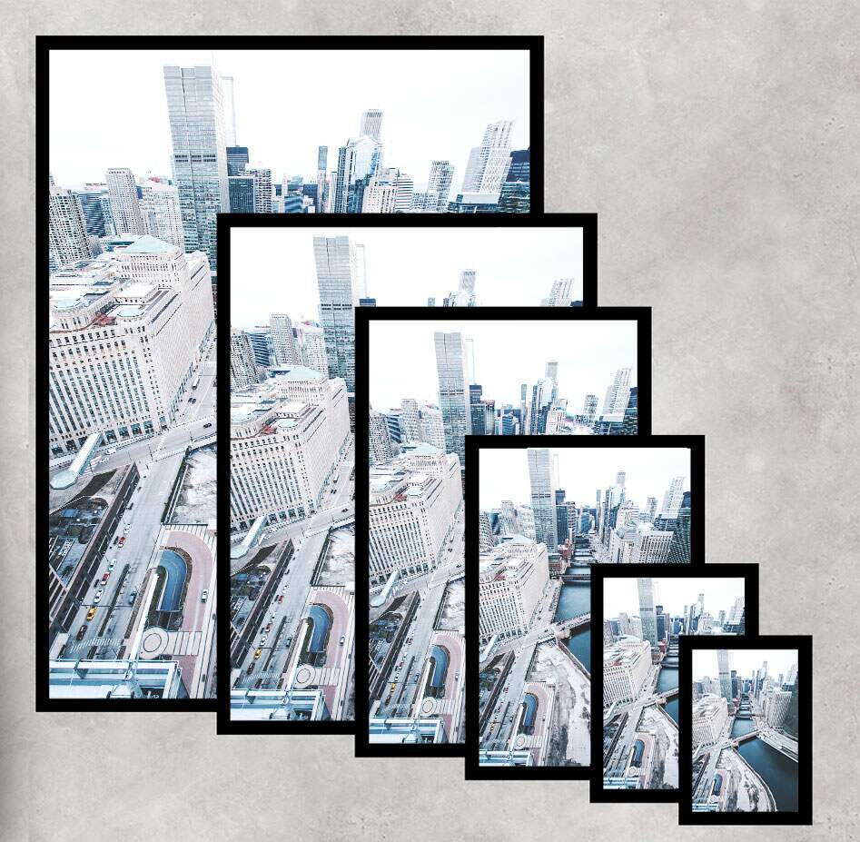 Quadro Decorativo �rea Urbana Chicago