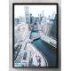 Quadro Decorativo �rea Urbana Chicago