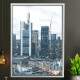 Quadro Decorativo �rea Urbana Frankfurt