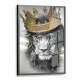 Quadro Decorativo Le�o de Jud� Significado de Lideran�a e Poder