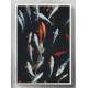 Quadro Decorativo Peixe Carpas