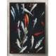 Quadro Decorativo Peixe Carpas