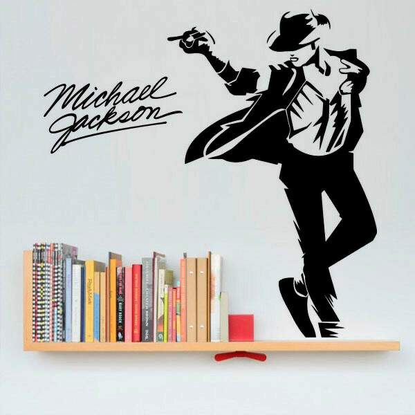Adesivo de Parede Michael Jackson 9