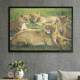 Quadro Decorativo Leoas o Filhotes