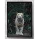 Quadro Decorativo Tigre em Floresta
