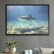 Quadro Decorativo Tubar�o no Mar
