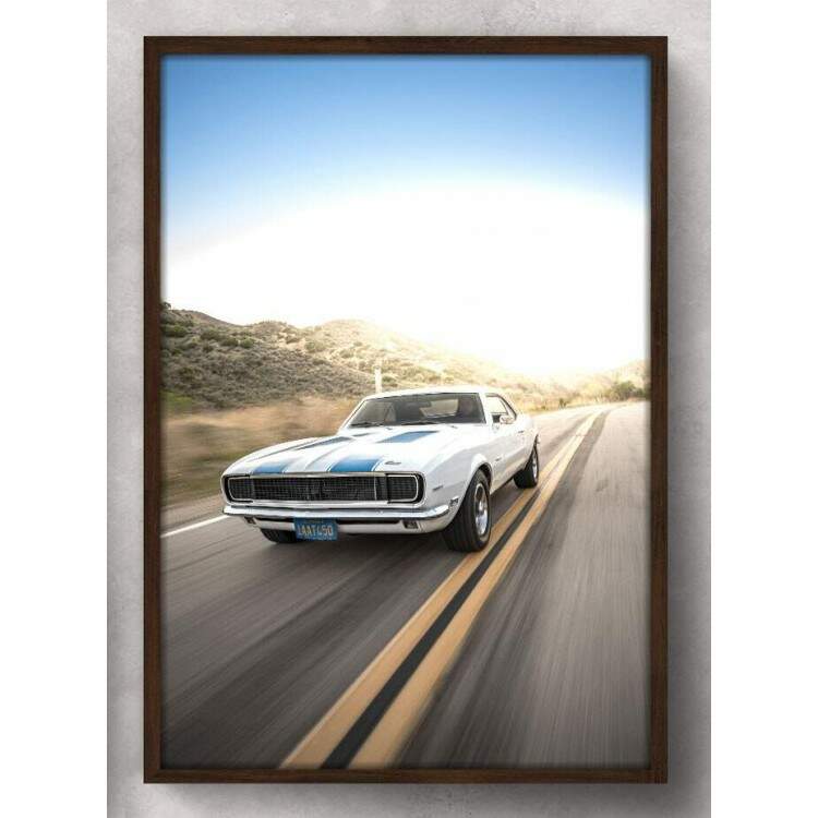 Quadro Decorativo Carro Camaro