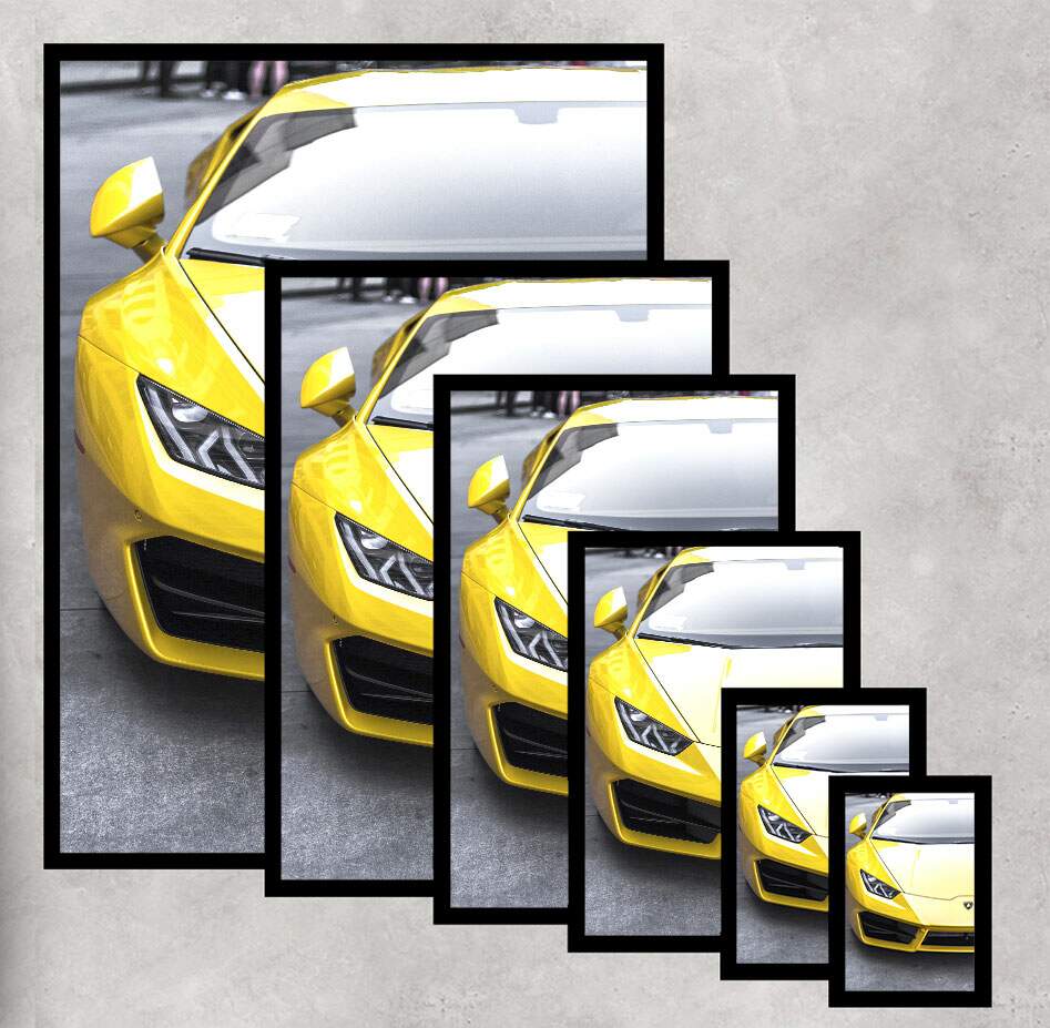 Quadro Decorativo Carro Lamborghini Huracan