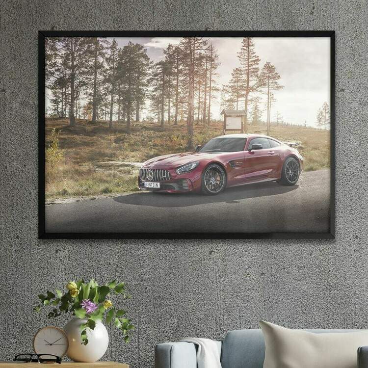 Quadro Decorativo Carro Mercedes AMG GT