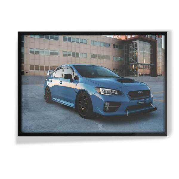 Quadro Decorativo Carro Subaru Impreza