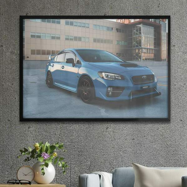 Quadro Decorativo Carro Subaru Impreza