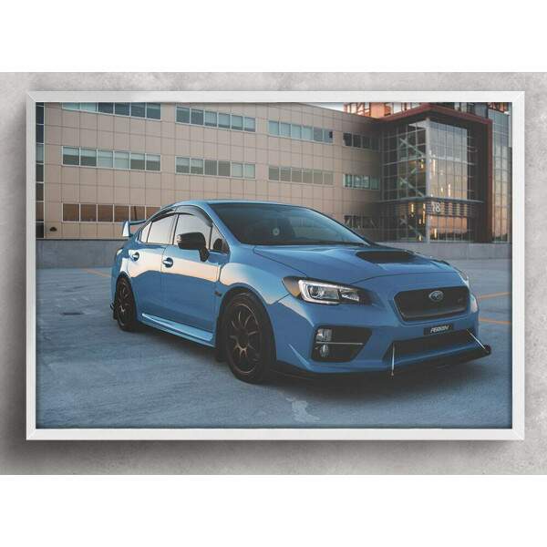 Quadro Decorativo Carro Subaru Impreza