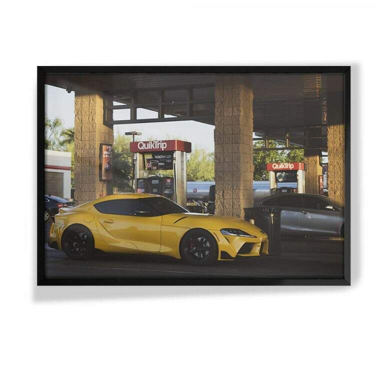 Quadro Decorativo Carro Toyota Supra