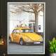 Quadro Decorativo Carro VW Fusca