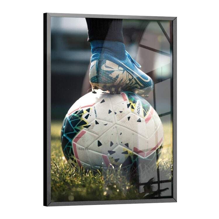 Quadro Decorativo Esporte Bola de Futebol