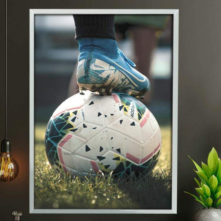 Quadro Decorativo Esporte Bola de Futebol