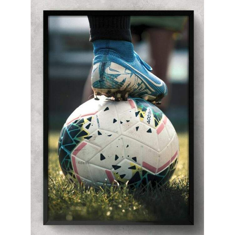 Quadro Decorativo Esporte Bola de Futebol