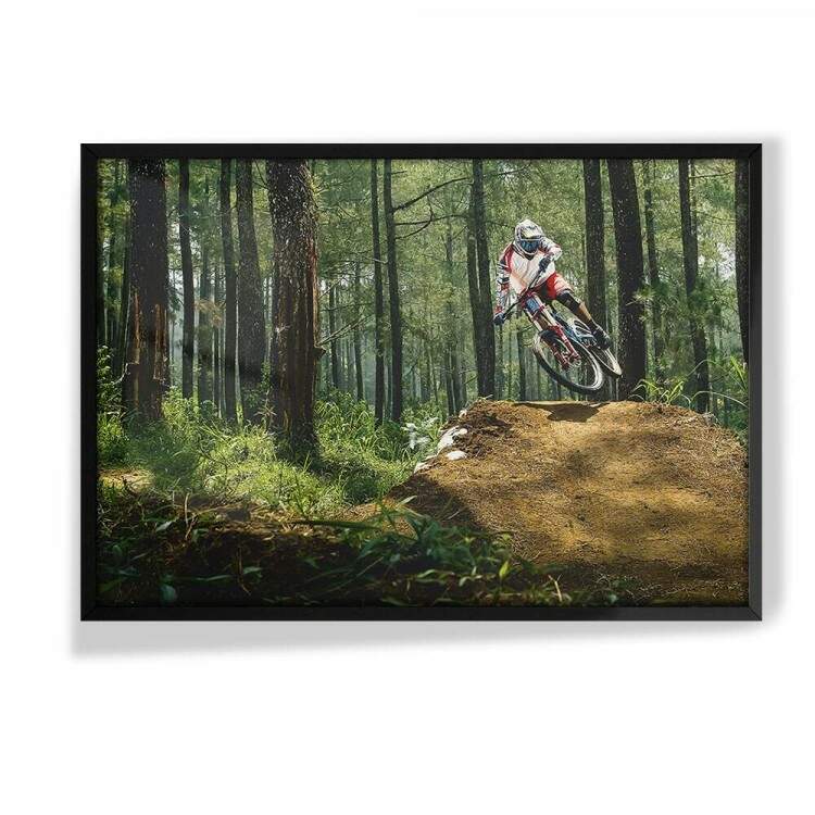 Quadro Decorativo Esporte Mountain Bike
