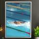 Quadro Decorativo Esporte Nata��o
