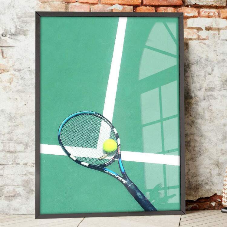 Quadro Decorativo Esporte Raquete de Tnis 2