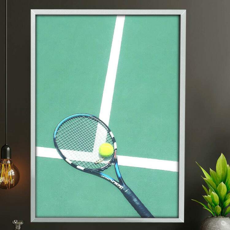 Quadro Decorativo Esporte Raquete de Tnis 2