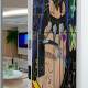 Adesivo para Porta Monalisa em Pop Art