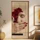 Adesivo Para Porta Abstrato Est�tua E M�o