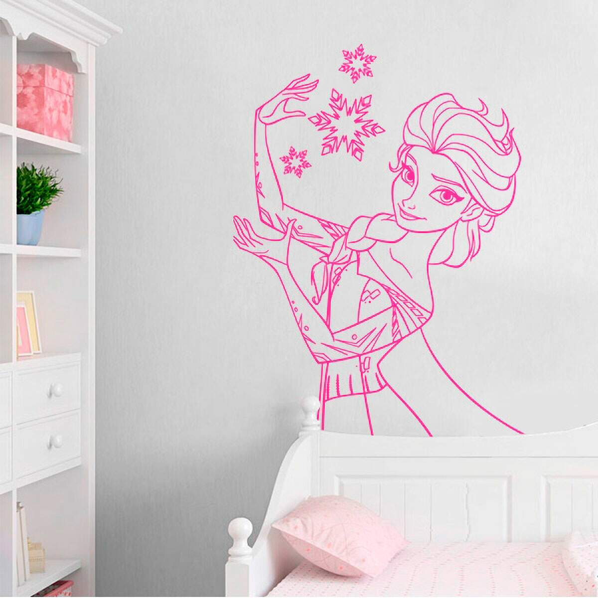 Adesivo de parede Elsa Frozen