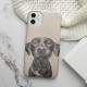 Capa para Celular Cachorro Curioso