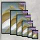Kit 3 Quadros Decorativos �rvore e Sol Estilo Abstrato