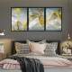 Kit 3 Quadros Decorativos �rvore e Sol Estilo Abstrato