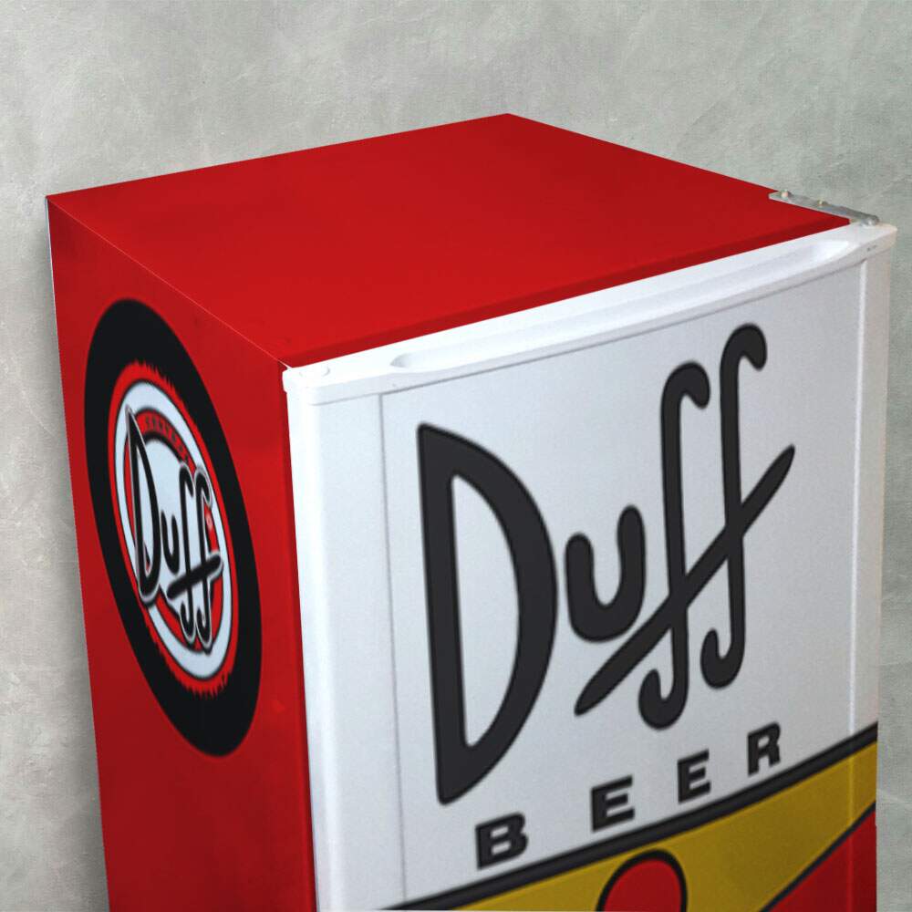Adesivo para Envelopamento de Geladeira Duff Simpsons