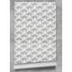 Papel de Parede Branco e Cinza 3D