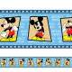 Adesivo de parede faixa Mickey 3