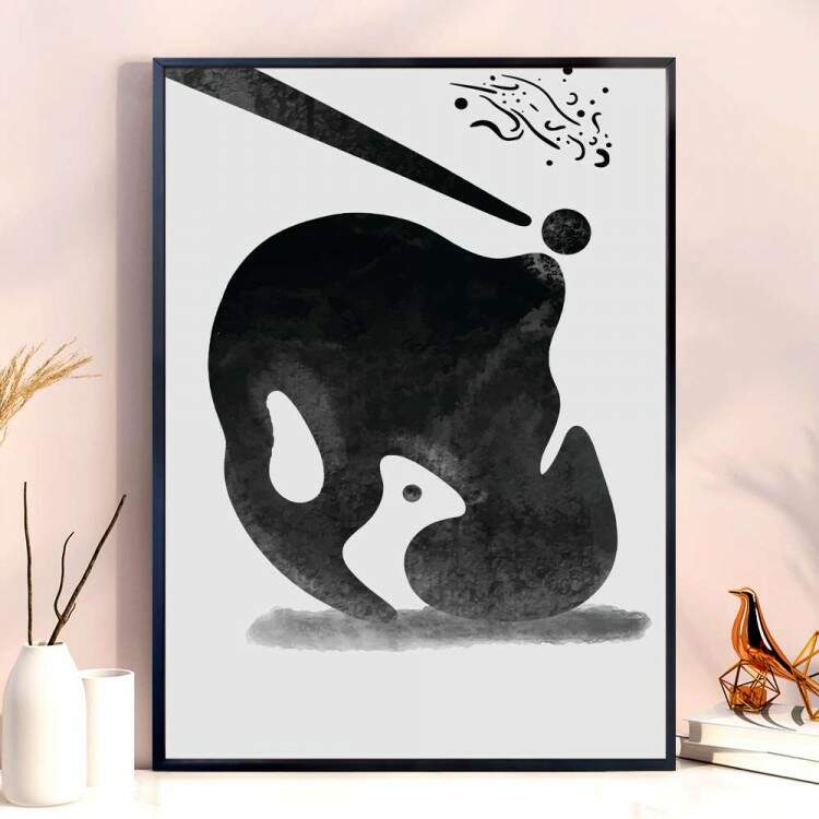 Quadro Decorativo Abstrato Tipo de Textura 4