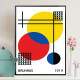 Quadro decorativo - Bauhaus 6