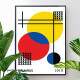 Quadro decorativo - Bauhaus 6