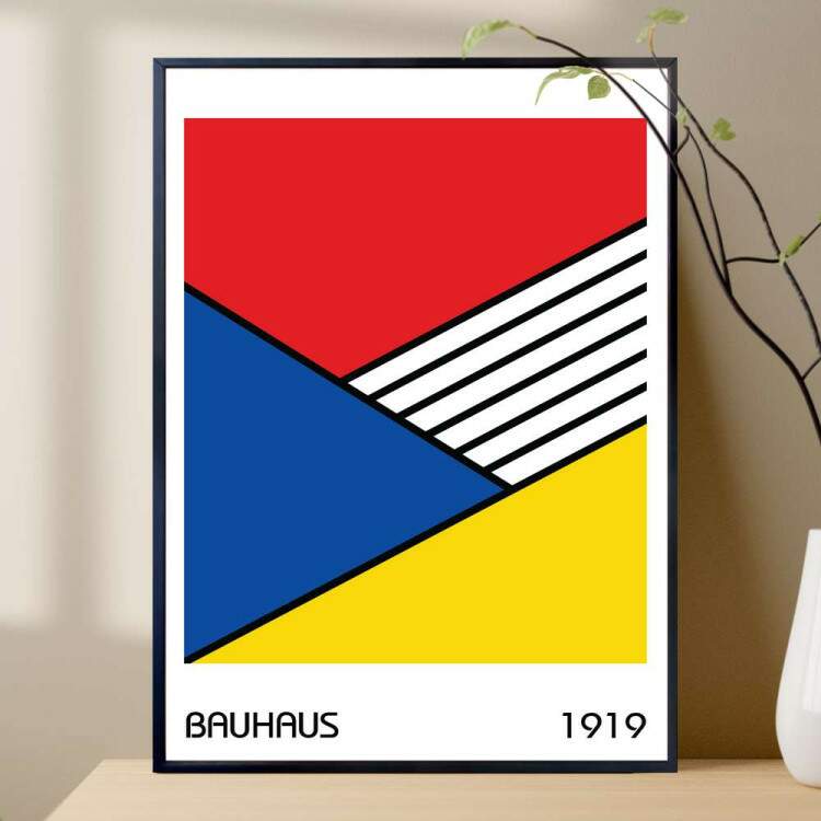 Quadro decorativo - Bauhaus 7
