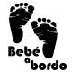 Adesivo para Carro Beb� a Bordo 15