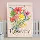 Quadro decorativo - Floral Estilo Contempor�neo Roseate