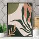 Quadro decorativo - Floral Estilo Contempor�neo Tons de Verde