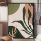 Quadro decorativo - Floral Estilo Contempor�neo Tons de Verde