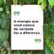 Quadro decorativo - Business A Energia Que Voc� Coloca de Verdade Faz a Diferen�a