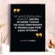 Quadro decorativo - Business Se Voc� Escolheu Vencer, Ent�o Acorde Todos Os Dias Obstinado A Trabalhar Por Essa Vito